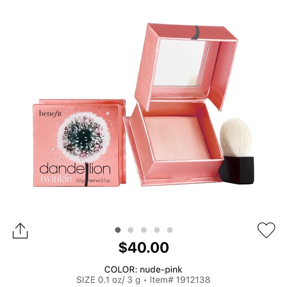 Benefit Dandelion Twinkle Highlighter NEW - Picture 3 of 4